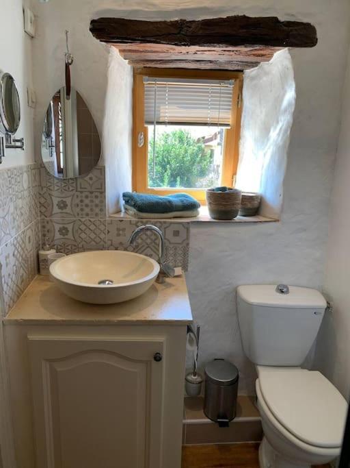 Maison Medievale Climatisee Avec Jardin Monpazier Luaran gambar
