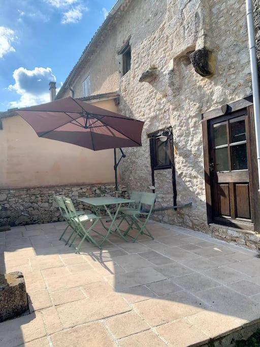 Maison Medievale Climatisee Avec Jardin Monpazier Luaran gambar